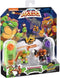 Michelangelo vs Bebop beeldjes - Akedo - Moose Toys