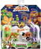 Michelangelo vs Bebop beeldjes - Akedo - Moose Toys