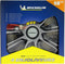 Michelin Wieldoppen 15 inch - zilver/zwart - 4 stuks