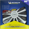 Michelin Wieldoppen 16 inch - zwart/zilver - 4st