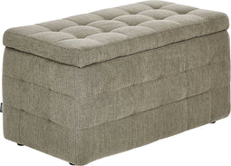 MICHIGAN - Ottomaan - Groen - Stof