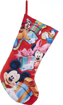 Mickey & Friends Printed Stocking 19 Inch