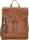 Micmacbags Friendship Rugzak - 100% Leder - Rugtas - Ook te dragen als Schoudertas - Bruin - 100% Leer
