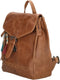 Micmacbags Friendship Rugzak - 100% Leder - Rugtas - Ook te dragen als Schoudertas - Bruin - 100% Leer