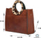 Micmacbags Savannah Handtas - Bruin - 100% Leer
