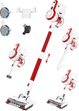 Micol - 6-in-1 Draadloze Accustofzuiger - 20 kPa Zuigkracht & Lange Batterijduur