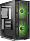 Micro ATX / Mini ITX / ATX Midtower Case Nox NXHUMMERNOVA RGB Ø 20 cm Black Multicolour