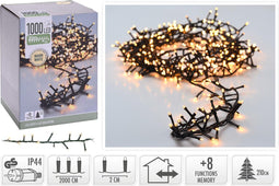 Micro Cluster 1000 LED's - 20 meter - warm wit