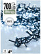 Micro Cluster - 700 LED - 14 meter - wit - 8 functies + geheugen