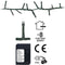 Micro Cluster - 700 LED - 14 meter - wit - 8 functies + geheugen