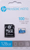 Micro SD Memory Card with Adaptor HP Class 10 100 Mb/s