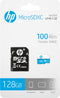Micro SD Memory Card with Adaptor HP Class 10 100 Mb/s
