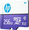 Micro SD Memory Card with Adaptor HP HFUD 256 GB