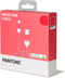 Micro-USB Kabel, Rood - Rubber - Celly | Pantone