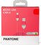 Micro-USB Kabel, Rood - Rubber - Celly | Pantone