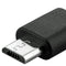 Micro-USB quick charging cable 1 meter black, micro-USB sync & charging cable