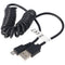 micro-USB spiral connection cable USB-A male to micro-USB male