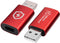 MicroConnect Safe Charge USB-A to C data blocker adapter