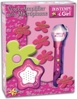 Microfoon incl. versterker Bontempi iGirl