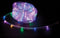 Microlight LED - 6 m - 120 leds - veelkleurig - transparante kabel - 12 V