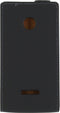 Microsoft Lumia 532 Hoesje - Mobilize - Ultra Slim Serie - Kunstlederen Flipcase - Zwart - Hoesje Geschikt Voor Microsoft Lumia 532
