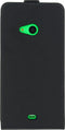 Microsoft Lumia 535 Hoesje - Mobilize - Classic Serie - Kunstlederen Flipcase - Zwart - Hoesje Geschikt Voor Microsoft Lumia 535