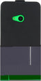 Microsoft Lumia 535 Hoesje - Mobilize - Classic Serie - Kunstlederen Flipcase - Zwart - Hoesje Geschikt Voor Microsoft Lumia 535