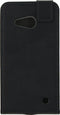 Microsoft Lumia 550 Hoesje - Mobilize - Classic Gelly Serie - Kunstlederen Flipcase - Zwart - Hoesje Geschikt Voor Microsoft Lumia 550