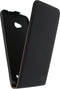 Microsoft Lumia 640 Hoesje - Mobilize - Ultra Slim Serie - Kunstlederen Flipcase - Zwart - Hoesje Geschikt Voor Microsoft Lumia 640
