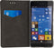 Microsoft Lumia 950 Hoesje - Mobilize - Premium Gelly Serie - Kunstlederen Bookcase - Zwart - Hoesje Geschikt Voor Microsoft Lumia 950