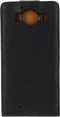 Microsoft Lumia 950 Hoesje - Xccess - Serie - Kunstlederen Flipcase - Zwart - Hoesje Geschikt Voor Microsoft Lumia 950