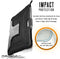 Microsoft Surface Go Hoes - UAG - Metropolis Serie - Hard Kunststof Backcover - Zwart - Hoes Geschikt Voor Microsoft Surface Go
