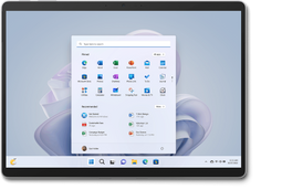 Microsoft Surface Pro 9 i7-1255U, 16GB ram, 256GB opslag Platinum