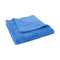 Microvezel Doeken Super Zacht - 5-PACK / 5 Stuks - 40x40cm - Blauw - Pluche Plush Microfiber Microvezeldoekjes Microvezeldoeken Doekjes - Edgeless - Auto Car Cleaning & Detailing