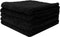 Microvezel Doeken Super Zacht - 5-PACK / 5 Stuks - 40x40cm - Zwart - Pluche Plush Microfiber Microvezeldoekjes Microvezeldoeken Doekjes - Edgeless - Auto Car Cleaning & Detailing