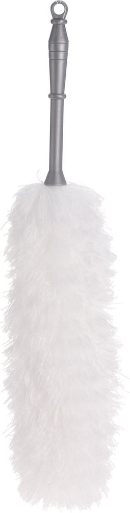 Microvezel plumeau/duster grijs 15 x 50 cm - Huishuidelijke producten/schoonmaken/afstoffen