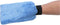 Microvezel Washandschoen - blauw - Hoge Kwaliteit - Elastieken Boord - Optimaal Absorberend