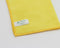 Microvezeldoek 38x38 cm gerecycled microvezel 5 stuks geel