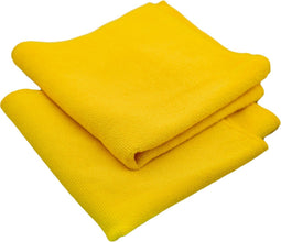 Microvezeldoek 40x40 cm 300 grams Geel per 5 stuks