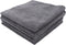 Microvezeldoek 40x40 cm Sonic soft Antraciet 5 stuks