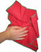 Microvezeldoek ANTI-BACT 40 x 40 cm rood