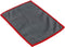 Microvezeldoek Carbon 15 X 20 CM 5 stuks grijs met rode rand