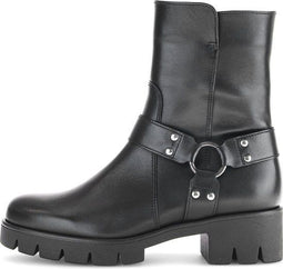 Gabor 51.713.27 - Enkellaars - Uitneembaar voetbed - Zwart - Maat 40