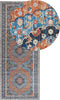 MIDALAM - Loper - Blauw - 80 x 200 cm - Polyester
