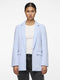 PIECES PCBOSSY LS LOOSE BLAZER - Dames Blazer - Gespreide kraag - Kentucky Blue