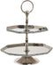 Middenstuk DKD Home Decor 23 x 23 x 22 cm Zilverkleurig