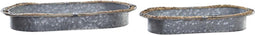 Middenstuk DKD Home Decor Grijs Bruin Ijzer Vezel (51 x 26 x 7 cm)