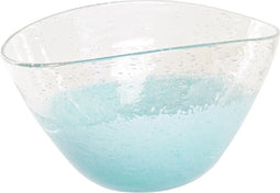 Middenstuk DKD Home Decor Kristal Blauw Transparant Mediterrane (27 x 20 x 15,5 cm)