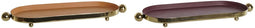 Middenstuk DKD Home Decor Oranje Gouden Stads 35 x 13 x 3 cm (2 Stuks)