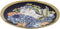 Middenstuk DKD Home Decor Porselein (42 x 42 x 4 cm)